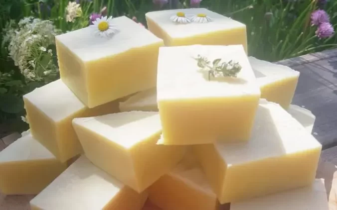 porte savon bois